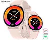 FOREVER Igo4 JW-600, 3,25 cm (1,28"), AMOLED, 2 remena, roza